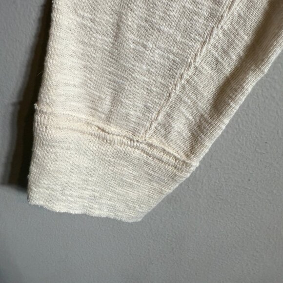 Free People We the Free Don't Forget Me Top Womens Medium Ivory Long Sleeve Boho - Picture 10 of 16